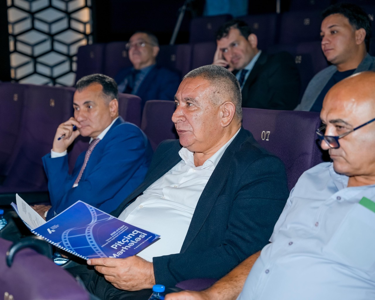 Dövlət dəstəyi ilə istehsal ediləcək film layihələri müsabiqəsi üzrə növbəti pitçinq keçirilib - FOTOLAR